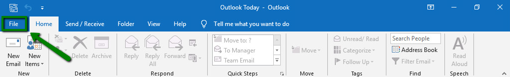 Outlook File