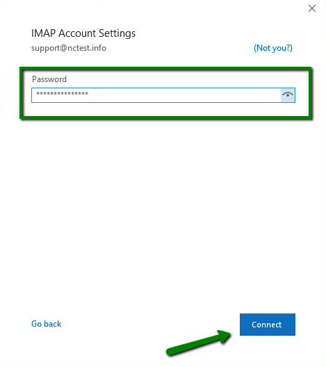 IMAP Password